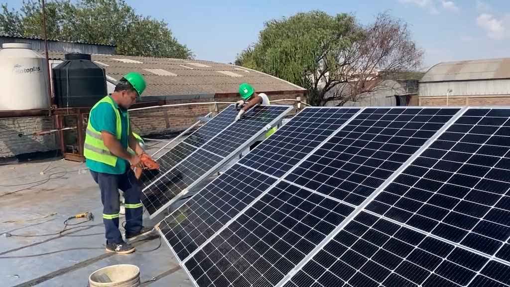 Obra en la Fábrica de Gas de Quilmes